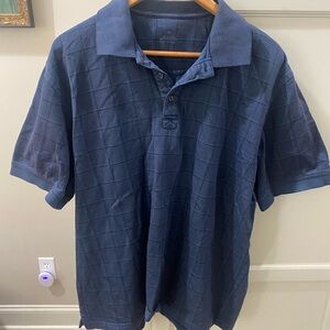 Men's Vintage Navy Polo Shirt
